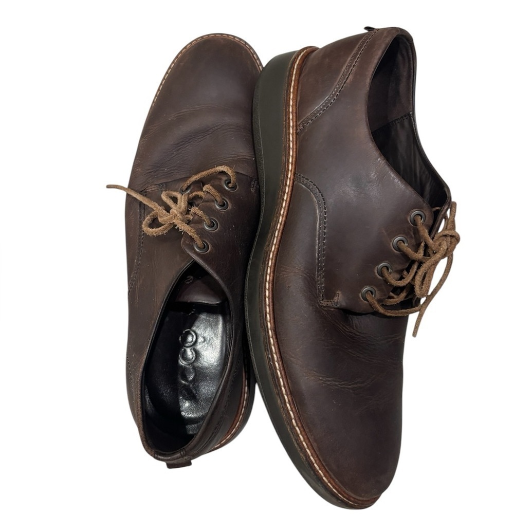 ECCO ST1 HYBRID PLAIN TOE (MEN'S) - COGNAC size  11